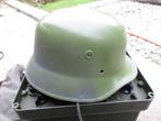 plastieken duitse helm, Verzamelen, Ophalen of Verzenden