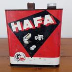 vintage olieblik HAFA 5L, Ophalen of Verzenden, Gebruikt