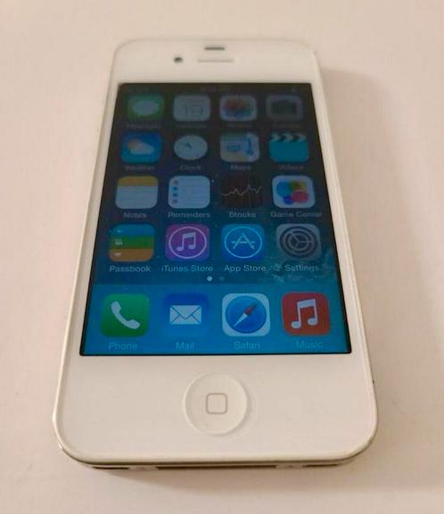 Apple iPhone 4 A1332 Wit 16gb Mobiel Telefoon Vintage white, Telecommunicatie, Mobiele telefoons | Apple iPhone, Zo goed als nieuw