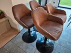 Barstoelen bruin 60-80cm, Huis en Inrichting, Ophalen