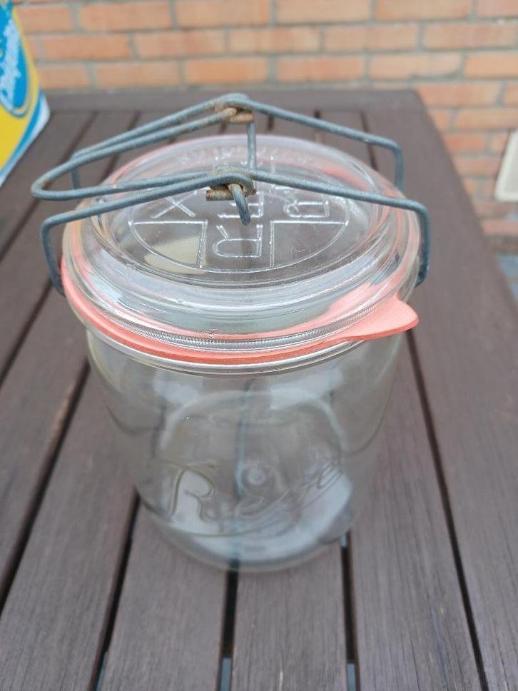 Steriliseerbokaal 1L, Huis en Inrichting, Keuken | Potten en Pannen, Gebruikt, Overige typen, Glas, Ophalen