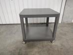 Roltafel in antraciet, Huis en Inrichting, Ophalen, Vierkant, Kunststof
