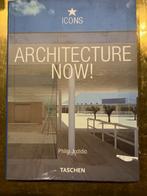 BOEK TASCHEN ICONS ARCHITECTURE NOW PHILIP JODIDIO, Boeken, Ophalen of Verzenden, Zo goed als nieuw, Architectuur algemeen, PHILIP JODIDIO