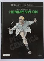 Hermann - Het overdreven leven van de nylonman, Gelezen, Eén stripboek, Ophalen of Verzenden, Hermann.