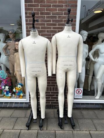 zeer exclusive paspop etalagepop mannequin brocante vintage beschikbaar voor biedingen