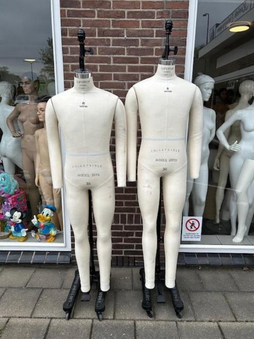 zeer exclusive paspop etalagepop mannequin brocante vintage, Kleding | Heren, Overige Herenkleding, Ophalen