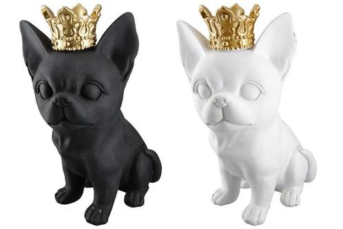 Een set polyresin Chihuahua-beeldjes, Huis en Inrichting, Woonaccessoires | Overige, Nieuw, Ophalen of Verzenden