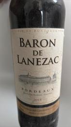 Baron de lanezac 2015, Enlèvement ou Envoi, Pleine, Comme neuf, Vin rouge
