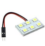 6 LED 12V Volt DC Auto Camper Interieur Licht Paneel SMD5050, Hobby en Vrije tijd, Elektronica-componenten, Ophalen of Verzenden