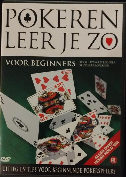 Pokeren Leer Je Zo DVD zo goed als nieuw!, CD & DVD, DVD | Autres DVD, Comme neuf, Envoi