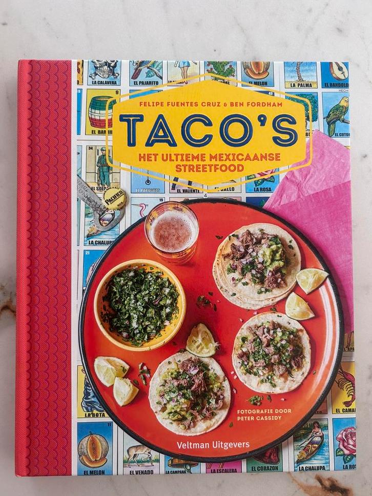 Felipe Fuentes - Taco's, Boeken, Kookboeken, Zo goed als nieuw, Ophalen of Verzenden