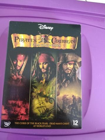 pirates caribbean film 1 film 2 film 3  beschikbaar voor biedingen