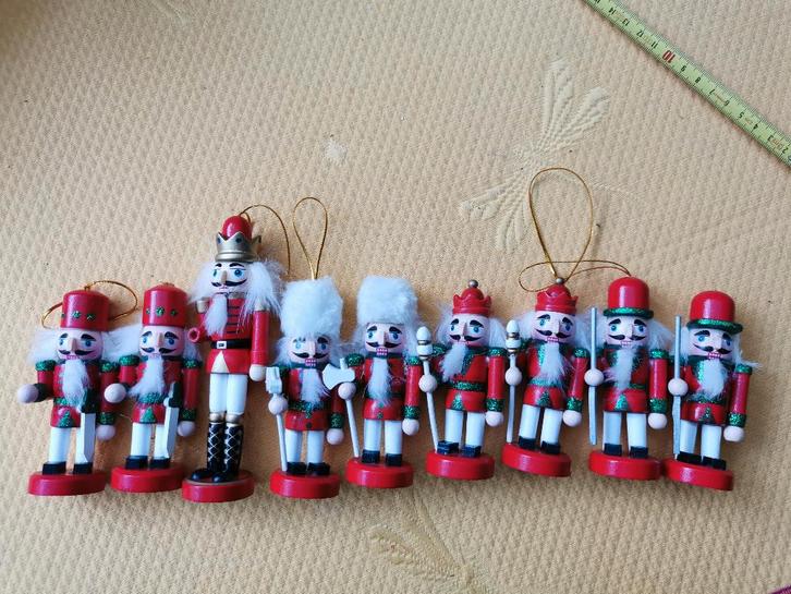 Notenkrakers voor in de kerstboom kerstbal kersthangers., Diversen, Kerst, Zo goed als nieuw, Ophalen of Verzenden