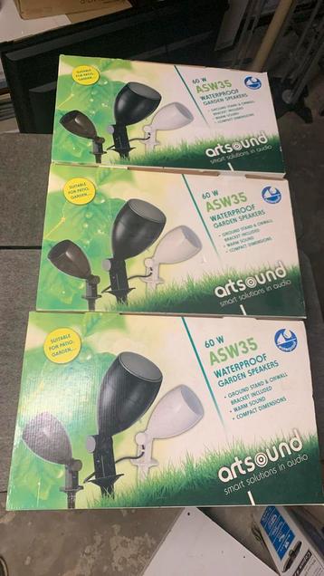 artsound ASW35 waterproof gardening speakers beschikbaar voor biedingen