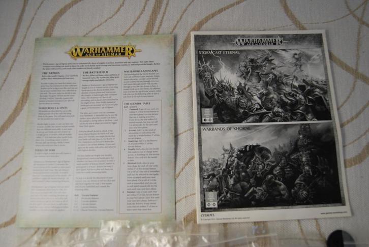 Warhammer - Stormcast Eternals, Hobby & Loisirs créatifs, Wargaming, Comme neuf, Warhammer, Enlèvement ou Envoi