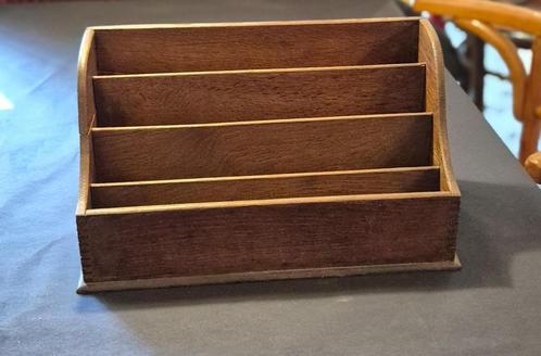 3 Trieurs de courrier en bois - vintage années 40, Antiek en Kunst, Curiosa en Brocante, Ophalen