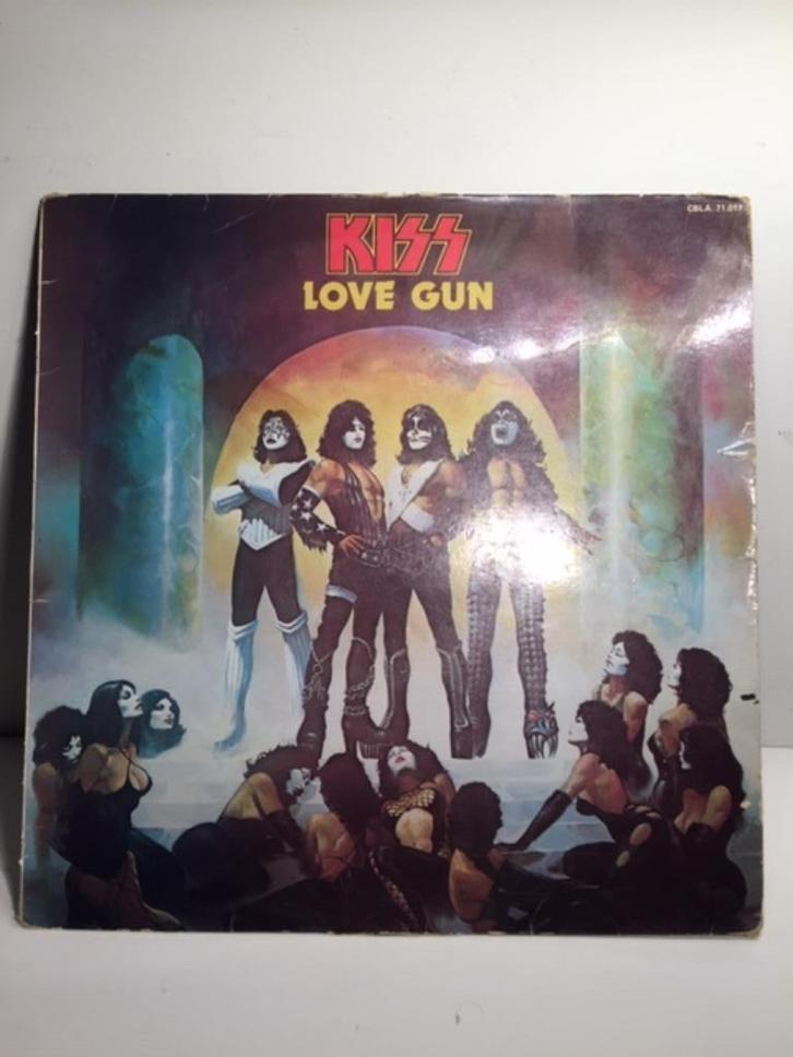 LP - Kiss - Love Gun ( Vinyl ), Cd's en Dvd's, Vinyl | Rock, Zo goed als nieuw, Overige genres, 12 inch, Ophalen of Verzenden