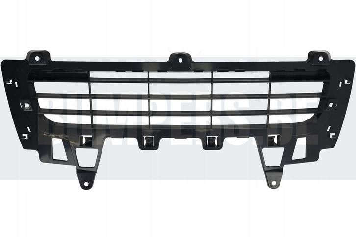GRILL PORSCHE CAYENNE 955 LIFT 2007-2010 CENTER BUMPER GRILL, Auto-onderdelen, Overige Auto-onderdelen, Gebruikt, 6 maanden garantie