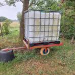Kleine aanhanger voor tractormaaier met watertank., Zakelijke goederen, Ophalen