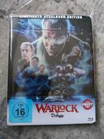 Blu-ray steelbook Warlock trilogie aangeboden 3disc, Cd's en Dvd's, Blu-ray, Ophalen of Verzenden, Zo goed als nieuw, Horror