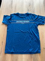 Jack & jones tshirt blauw, Gedragen, Jack & jones, Blauw, Ophalen of Verzenden