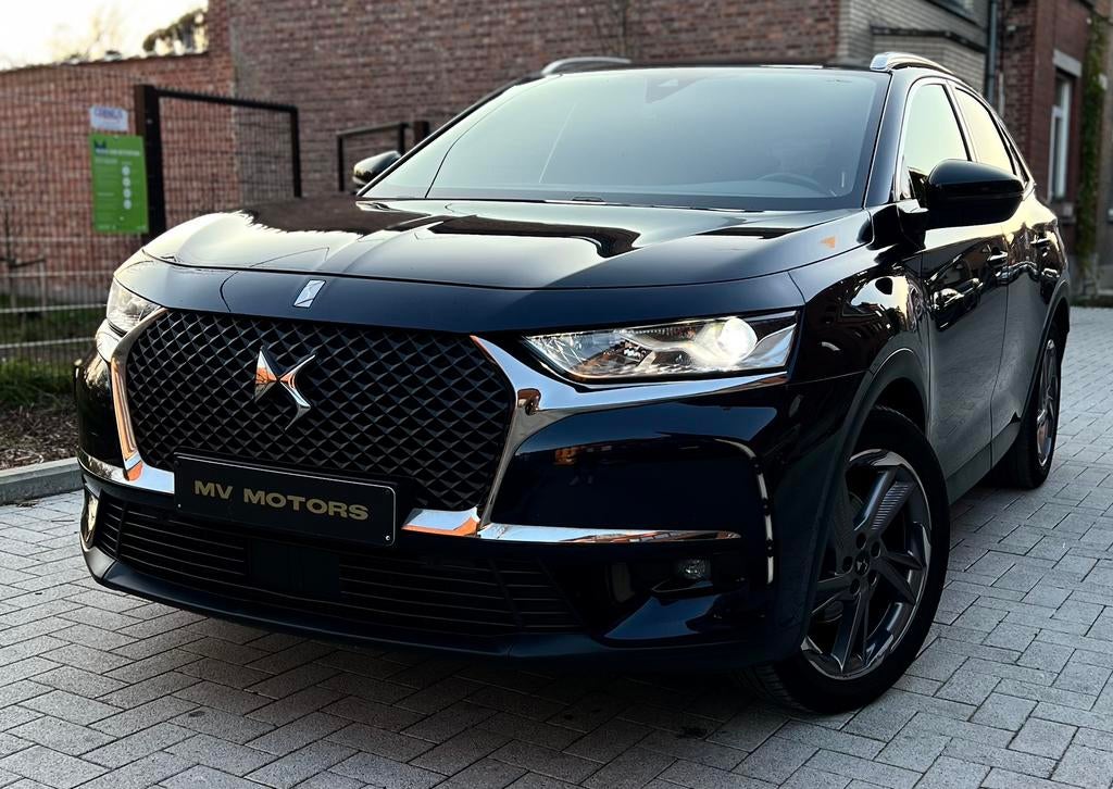 2020 DS7 Crossback SUV So Chic, 1.5 Blue HDi 131 PK, Auto's, DS, Automaat, Stof, Euro 6, Blauw