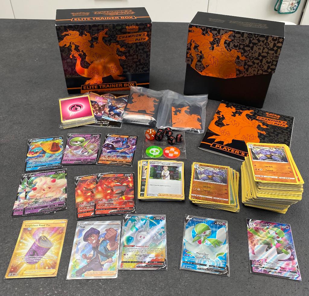 Pokemon Champions Path etb lot, Ophalen of Verzenden, Zo goed als nieuw