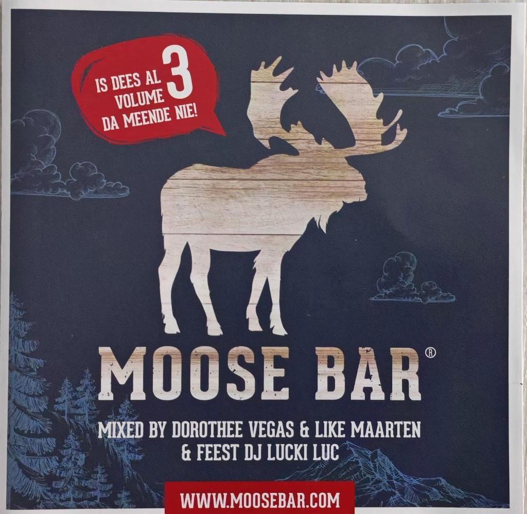 MOOSE BAR vol. 3 (2 CD verzamel), Ophalen of Verzenden, Zo goed als nieuw, Dance