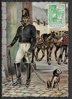 België OPC 1328 Paardenpostmeester FDC kaart, Postzegels en Munten, Ophalen of Verzenden, Gestempeld, 1e dag stempel