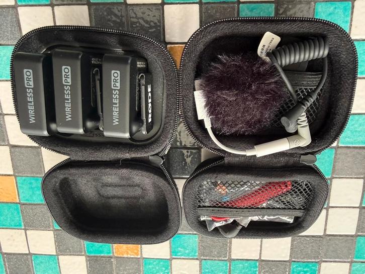 RØDE Wireless PRO microfoonsysteem, Motoren, Accessoires | Koffers en Tassen, Zo goed als nieuw, Ophalen