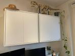 2 hangende kastjes wit, Huis en Inrichting, Kasten | Wandmeubels, Ophalen, Minder dan 150 cm, Minder dan 100 cm, 25 tot 50 cm