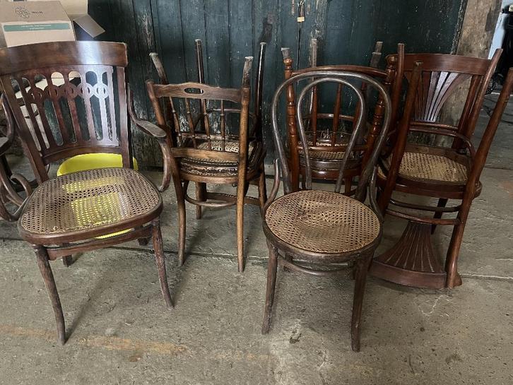 Thonet-familie stoelen, Huis en Inrichting, Stoelen, Ophalen