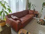 Lederen 3zit + 1zit zetels, Huis en Inrichting, Ophalen, Rechte bank, 200 tot 250 cm, Leer