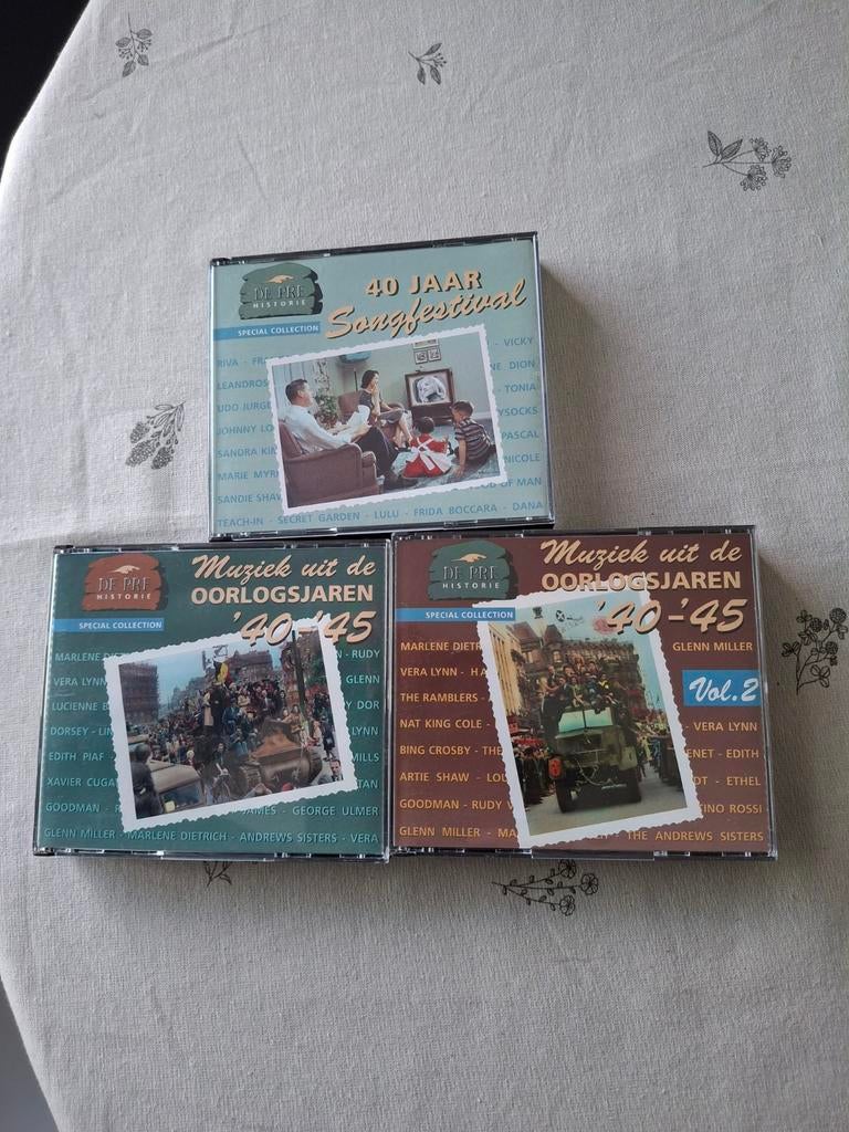 3 x dubbel cd boxen de prehistorie, Ophalen of Verzenden