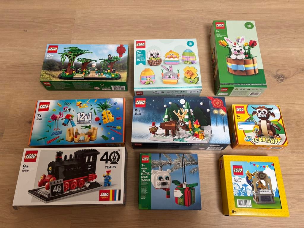 Allerlei setjes lego - sealed, Ophalen, Lego, Nieuw, Complete set
