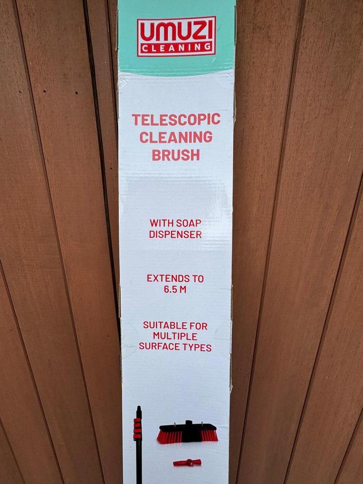 Telescopische reinigingsborstel 6,5 m : nieuw, Huis en Inrichting, Schoonmaakartikelen, Overige typen, Ophalen