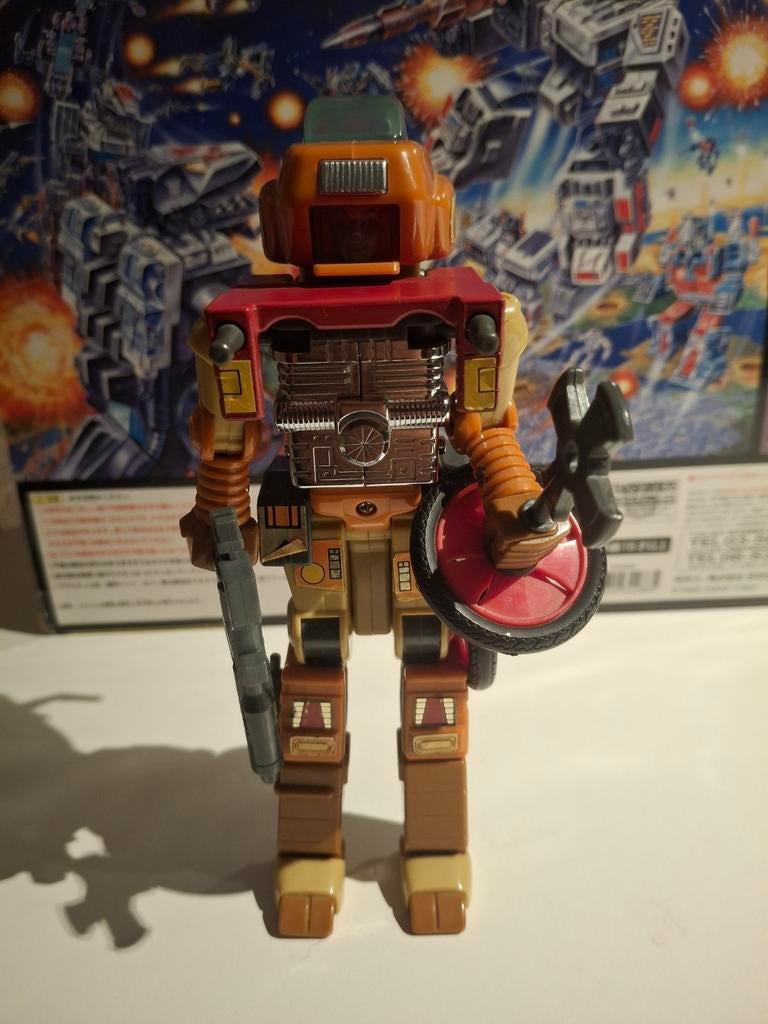 Transformers G1 Wreck-Gar 1986 - 100% Compleet, Verzamelen, Transformers, Gebruikt, G1, Autobots, Ophalen of Verzenden