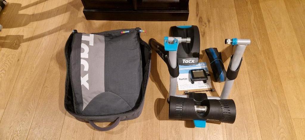 Tacx Trainer Bushido + band + opbergtas, Enlèvement, Utilisé, Autres types