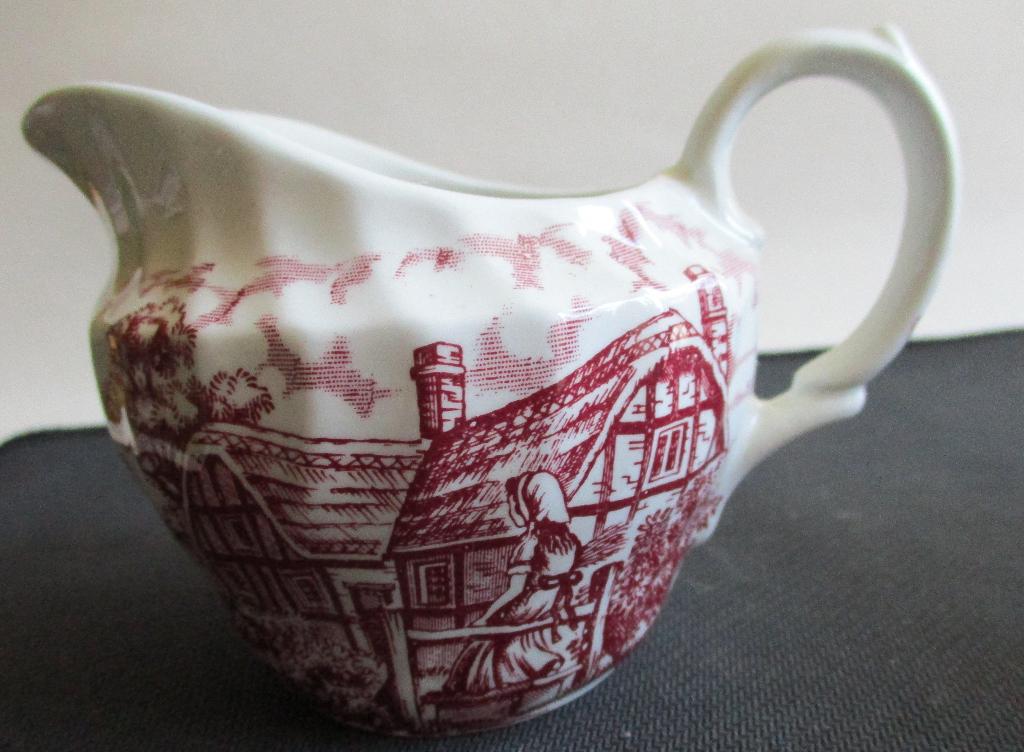 9 -MERRIE OLDE-HOSTESS TABLEWARE -ROOMKAN- ENGLAND-IRONSTONE, Verzenden