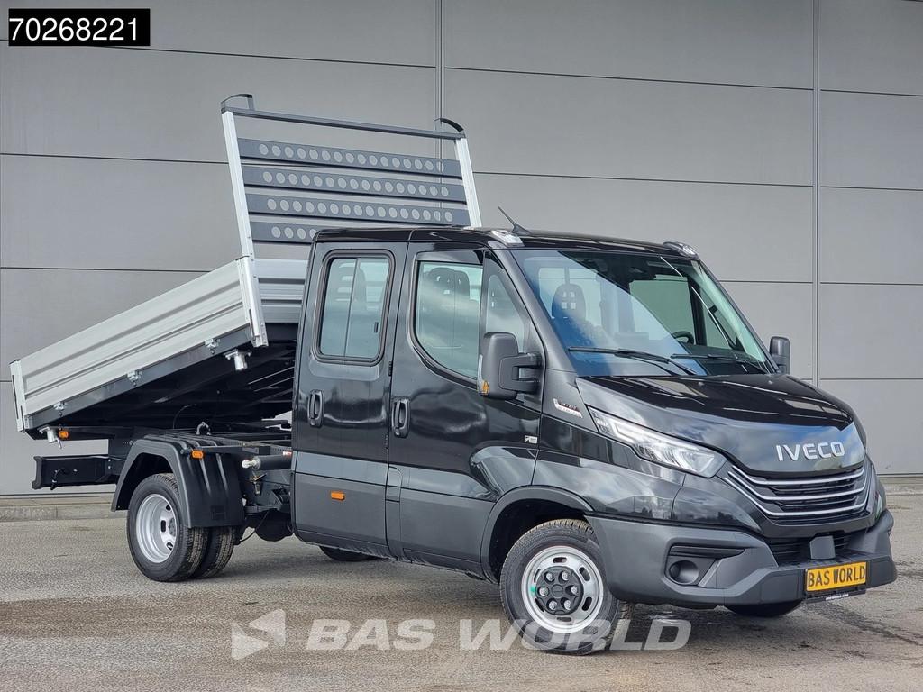 Iveco Daily 35C21 BPM Vrij! Kipper 3 zijdige Dubbel Cabine 3, Auto's, Stof, Euro 6, 4 cilinders, Iveco
