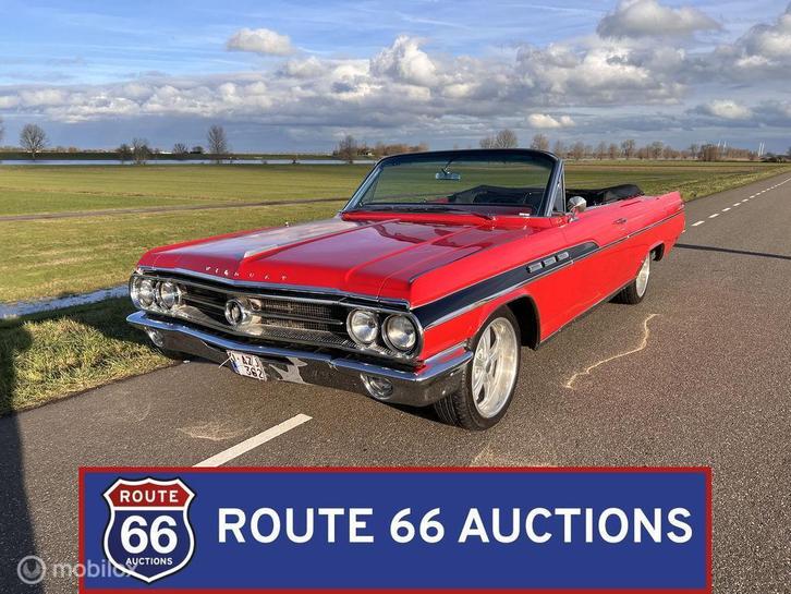 Buick Wildcat Cabriolet | 1963 | Route 66 Auctions, Auto's, Oldtimers, Bedrijf, Te koop, Buick, Benzine, Overige carrosserie, Handgeschakeld