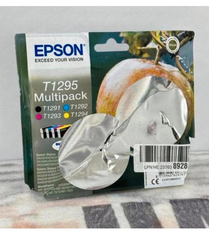 Epson T1295 Inktcartridge Multipack T1291 T1292 T1293 T1294, Computers en Software, Printerbenodigdheden, Nieuw, Cartridge, Ophalen of Verzenden