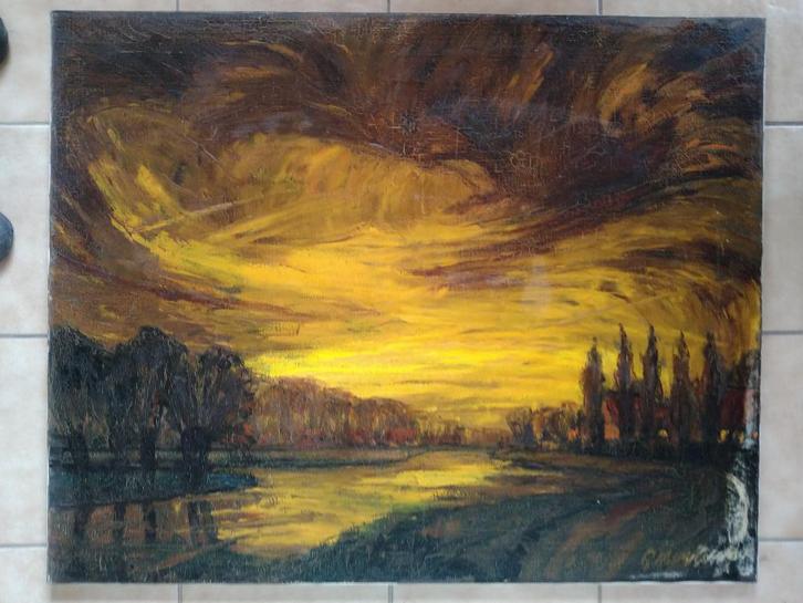 peter mertens, Antiquités & Art, Art | Peinture | Classique, Enlèvement ou Envoi