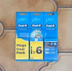 Ongeopende verpakking met 6 opzetborsteltjes Oral B, Enlèvement, Neuf, Brosse à dents