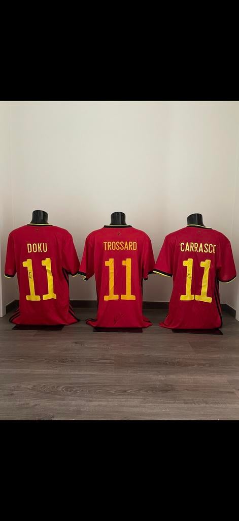 Gesigneerde Shirts Rode Duivels, Enlèvement