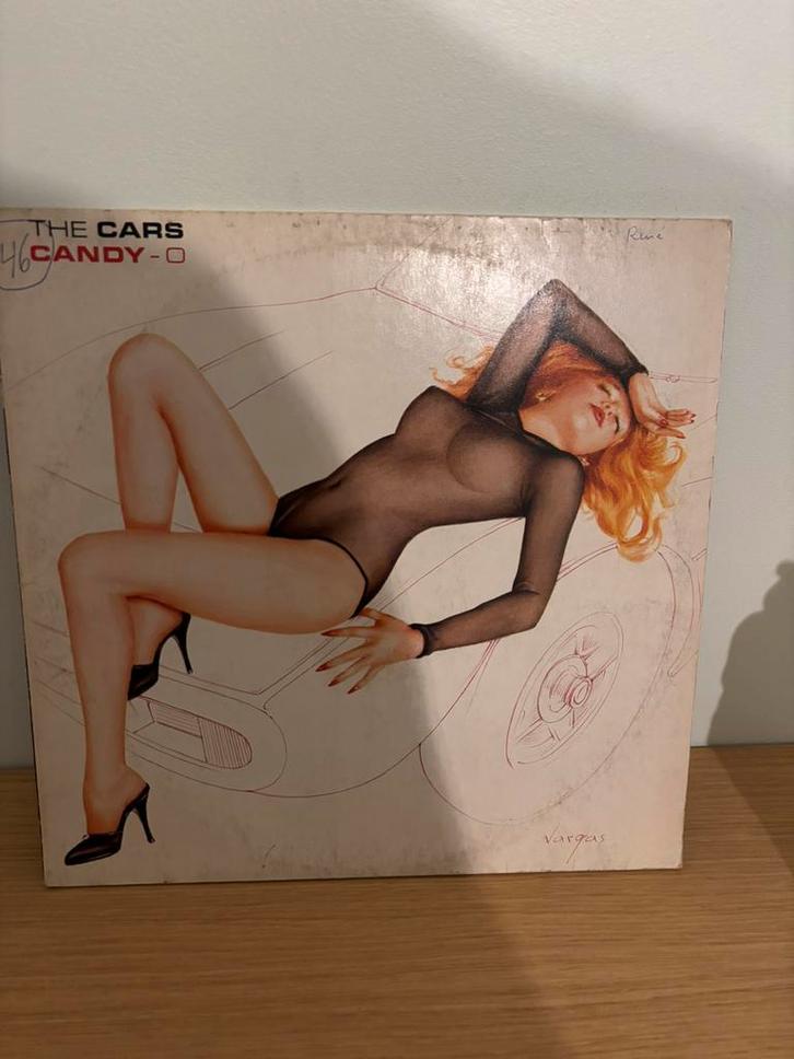 Lp - the cars - Candy - O, Cd's en Dvd's, Vinyl | Rock, Gebruikt, Poprock, 12 inch, Ophalen of Verzenden