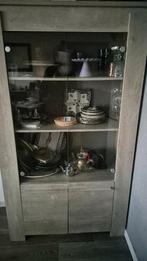 Table salle a manger et vitrine, Huis en Inrichting, Tafels | Eettafels, Ophalen, 150 tot 200 cm, Eikenhout, Zo goed als nieuw