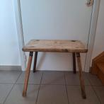 Oud massief eiken tafeltje, Ophalen