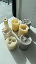 Set kaarsen 7 stuks, Huis en Inrichting, Woonaccessoires | Kandelaars en Kaarsen, Ophalen, Zo goed als nieuw