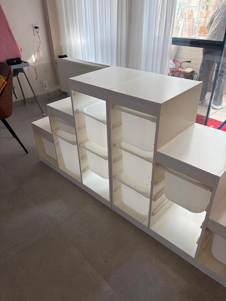 Trofast ikea met bakken, Huis en Inrichting, Ophalen, Gebruikt